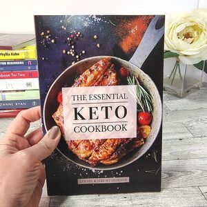 The Essential Keto Cookbook by Louise and Jeremy Hendon‎ Softcover Recipe Book